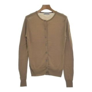 ジョンスメドレー(JOHN SMEDLEY)のJOHN SMEDLEY ジョンスメドレー カーディガン S ベージュ 【古着】【中古】(カーディガン)