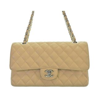 シャネル(CHANEL)のCHANEL シャネル ショルダーバッグ 25 ベージュ 【古着】【中古】(ショルダーバッグ)