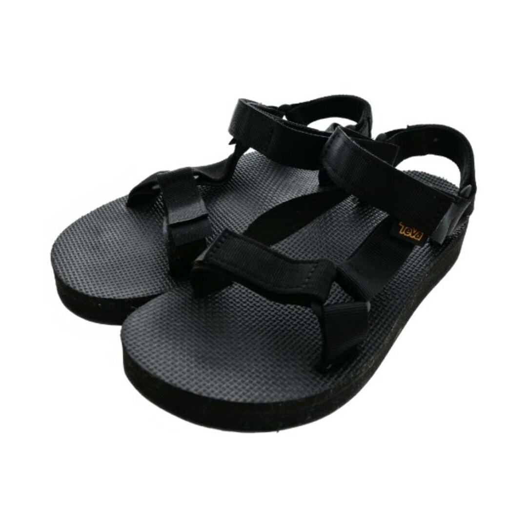 Teva(テバ)のTeva テバ サンダル 22cm 黒 【古着】【中古】 レディースの靴/シューズ(サンダル)の商品写真