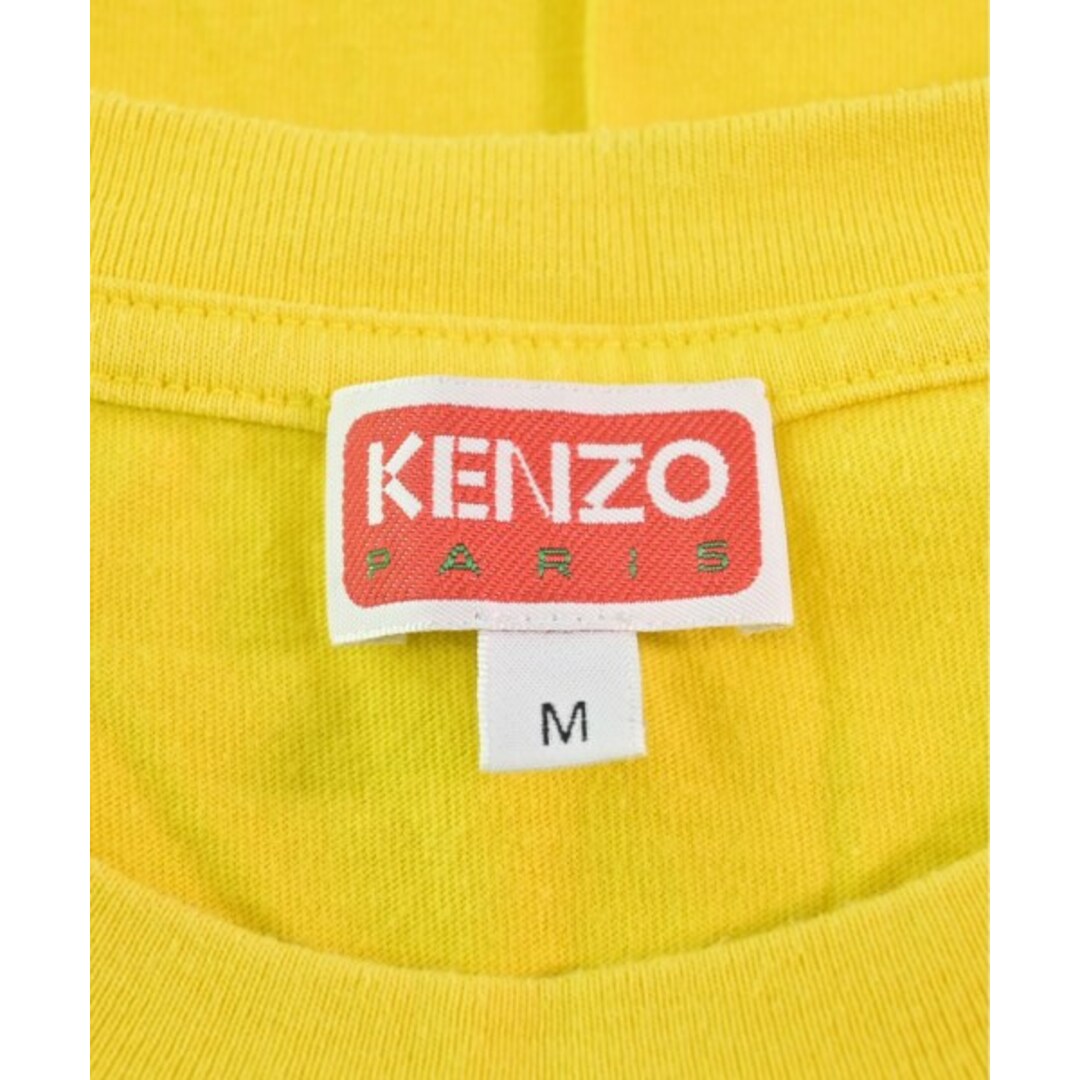 KENZO(ケンゾー)のKENZO ケンゾー Tシャツ・カットソー M 黄 【古着】【中古】 メンズのトップス(Tシャツ/カットソー(半袖/袖なし))の商品写真