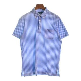 ラルフローレン(Ralph Lauren)のRalph Lauren カジュアルシャツ S 白x水色(ギンガムチェック) 【古着】【中古】(シャツ)