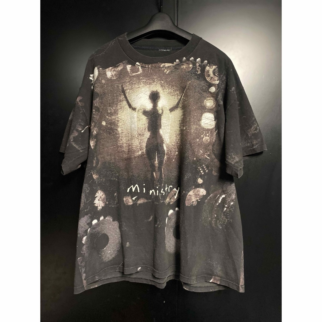 激レア90'S 当時物 MINISTRY Tシャツ ヴィンテージ XL メンズのトップス(Tシャツ/カットソー(半袖/袖なし))の商品写真