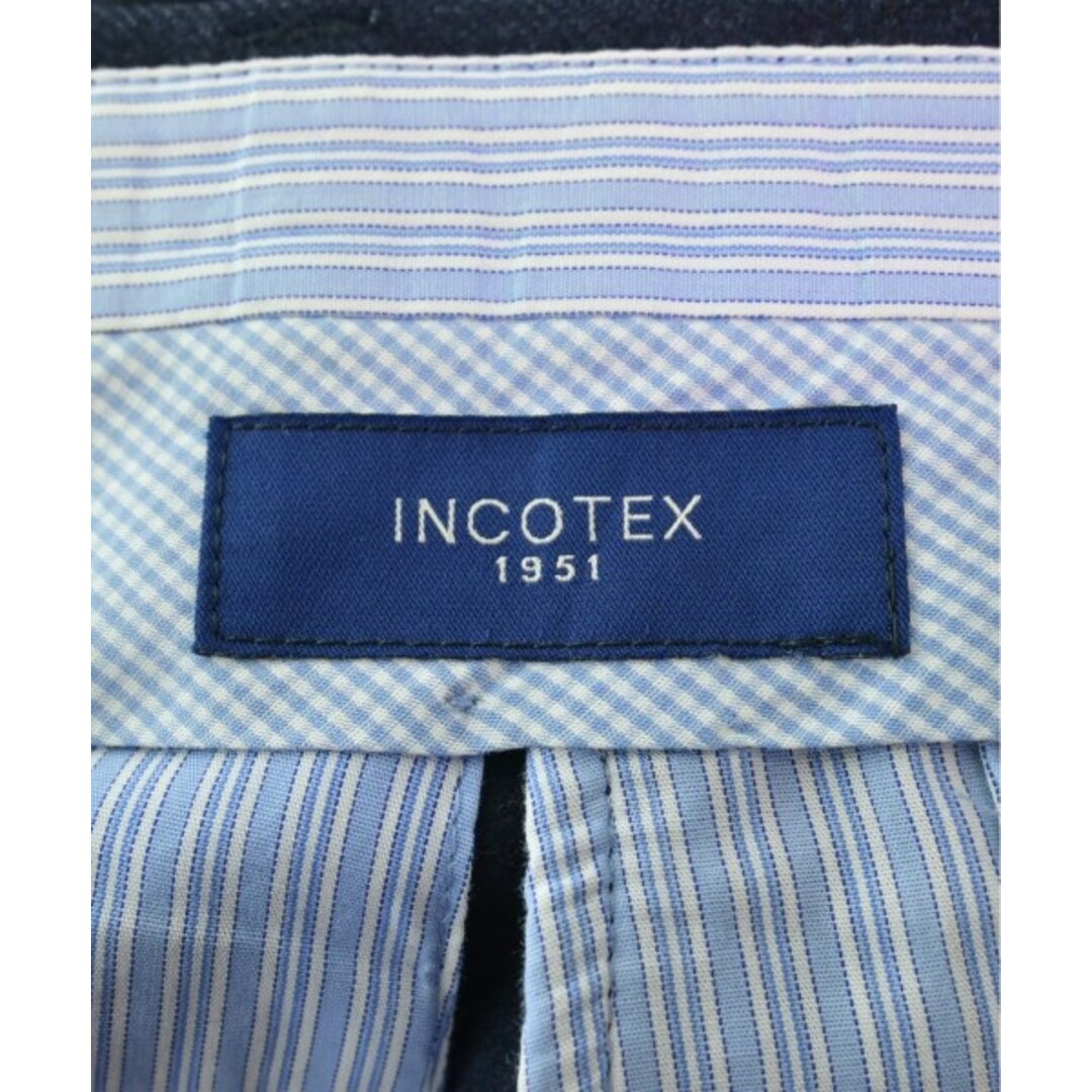 INCOTEX(インコテックス)のINCOTEX インコテックス スラックス 46(M位) 紺 【古着】【中古】 メンズのパンツ(スラックス)の商品写真