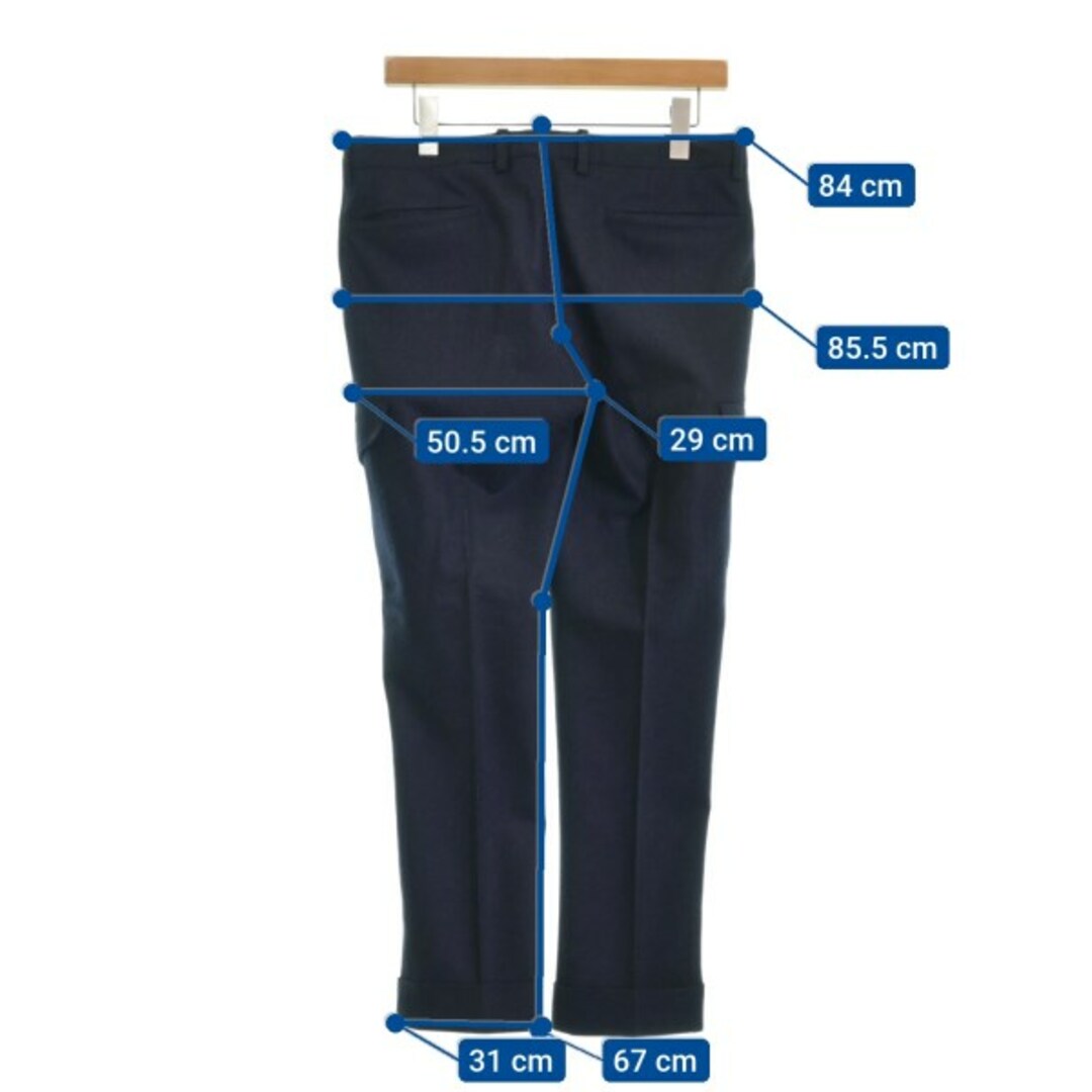 INCOTEX インコテックス スラックス 46(M位) 紺 【古着】 INCOTEX インコテックス スラックス 46(M位) 紺 【古着】