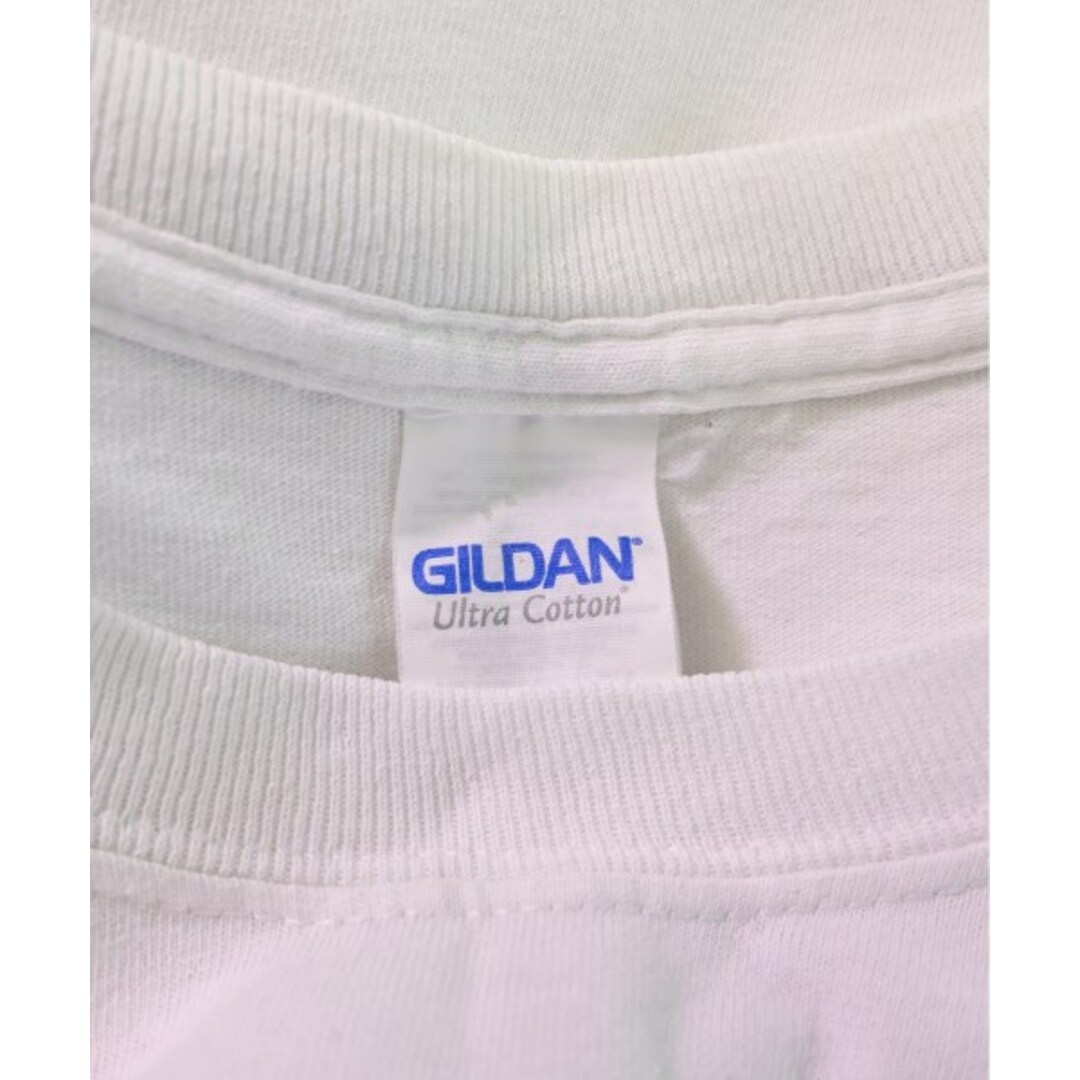 GILDAN(ギルタン)のGILDAN ギルダン Tシャツ・カットソー S 白 【古着】【中古】 レディースのトップス(カットソー(半袖/袖なし))の商品写真