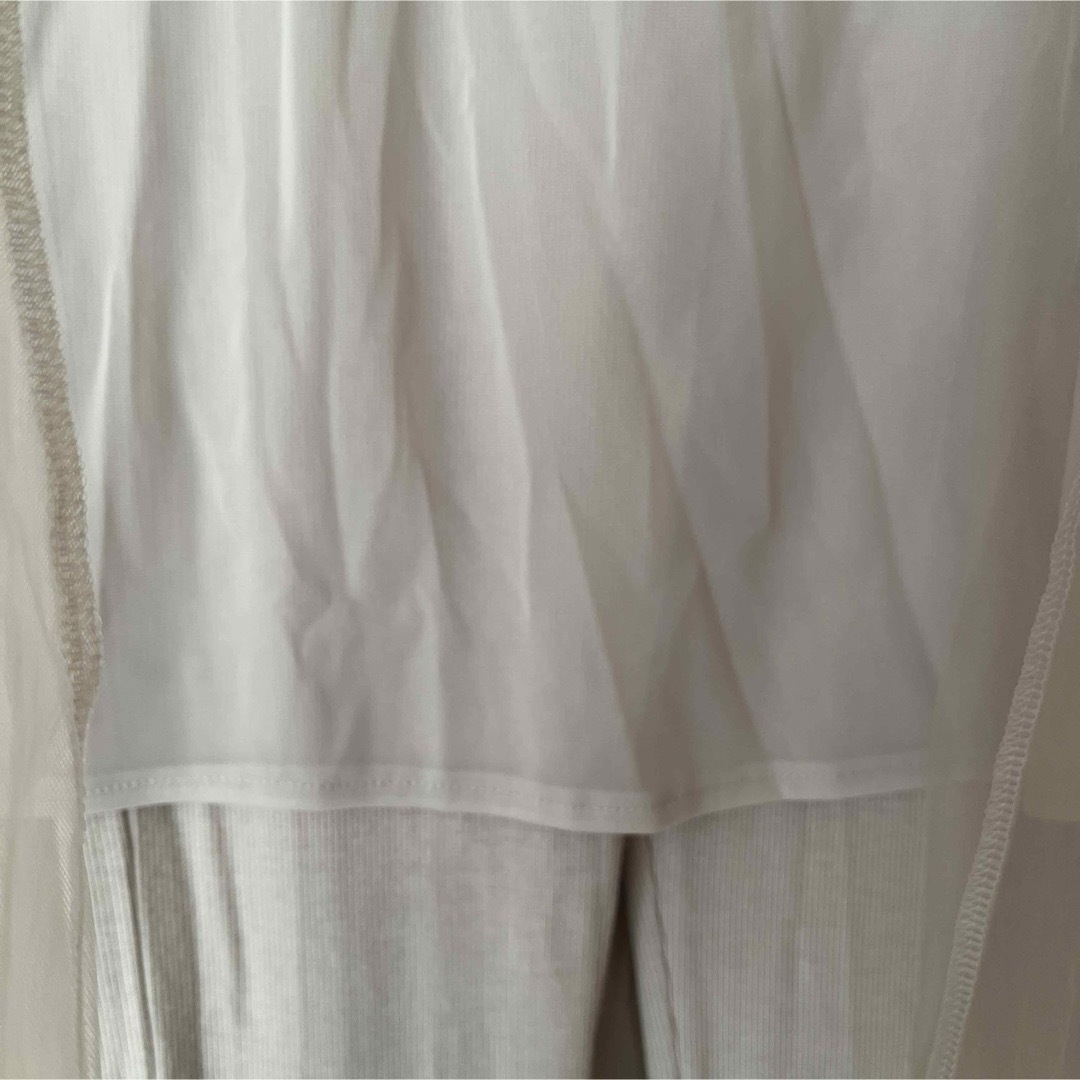 SNIDEL HOME(スナイデルホーム)のスナイデルホーム　チュールレギンス　ベージュ レディースのスカート(ロングスカート)の商品写真