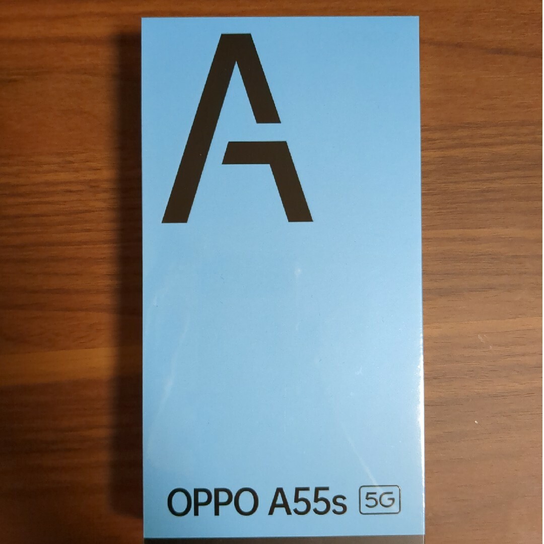 OPPO(オッポ)のOPPO A55s 未開封 スマホ/家電/カメラのスマートフォン/携帯電話(スマートフォン本体)の商品写真