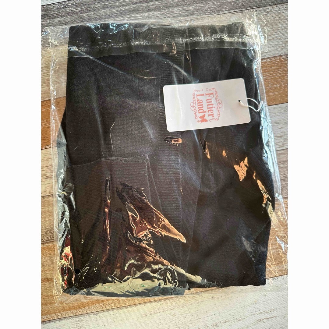 サムホール付きアームカバー風ニット レディースのトップス(ニット/セーター)の商品写真