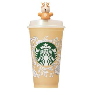 スターバックス(Starbucks)の新品未開封　スタバリユーザブルカップ473ml &ベアリスタキャップホルダー (タンブラー)