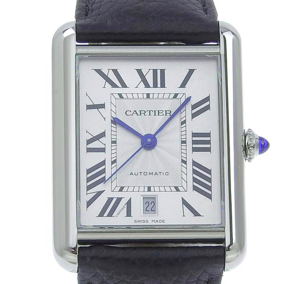 Cartier カルティエ タンク マストXL メンズ オートマ WSTA0040 レザー gg時計