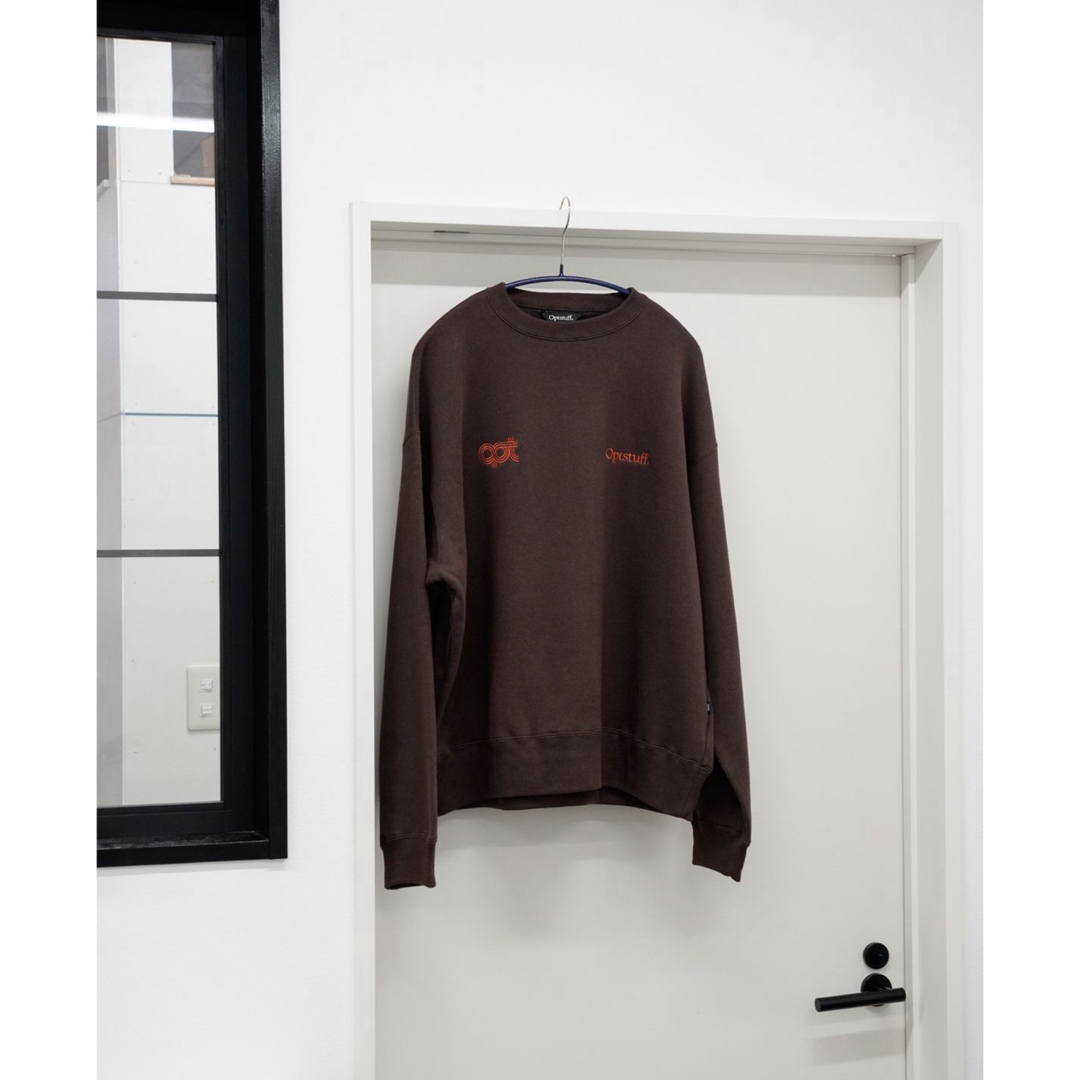 ★新品未使用【OPTSTUFF】CREWNECK SWEAT SHIRT70cm身幅