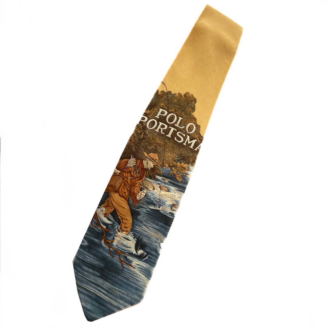 POLO RALPH LAUREN(ポロラルフローレン)のPOLO SPORTMAN Ralph Lauren Vintage tie メンズのファッション小物(ネクタイ)の商品写真