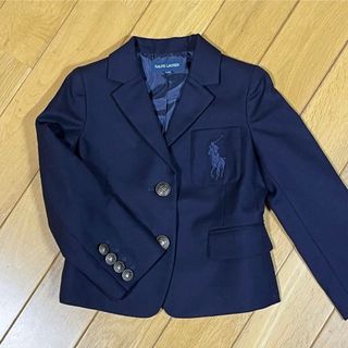 ラルフローレン(Ralph Lauren)の【100】ラルフローレン　フォーマルジャケット　ネイビー　女の子　卒園式　入園式(ドレス/フォーマル)