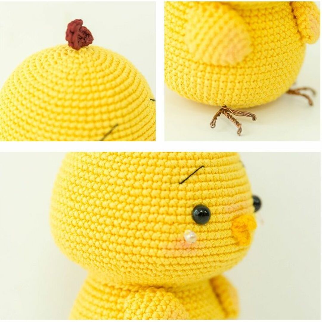 ハンドメイド ひよこ あみぐるみ レシピの通販 by キッズ