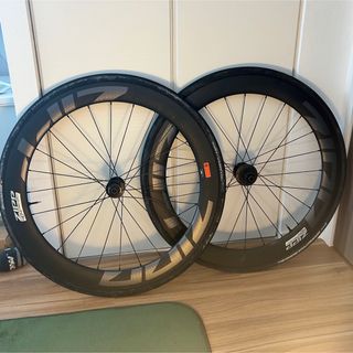 ジップ(ZIPP)の【超美品】 ZIPP 404 Firecrest Tubeless Disc(パーツ)