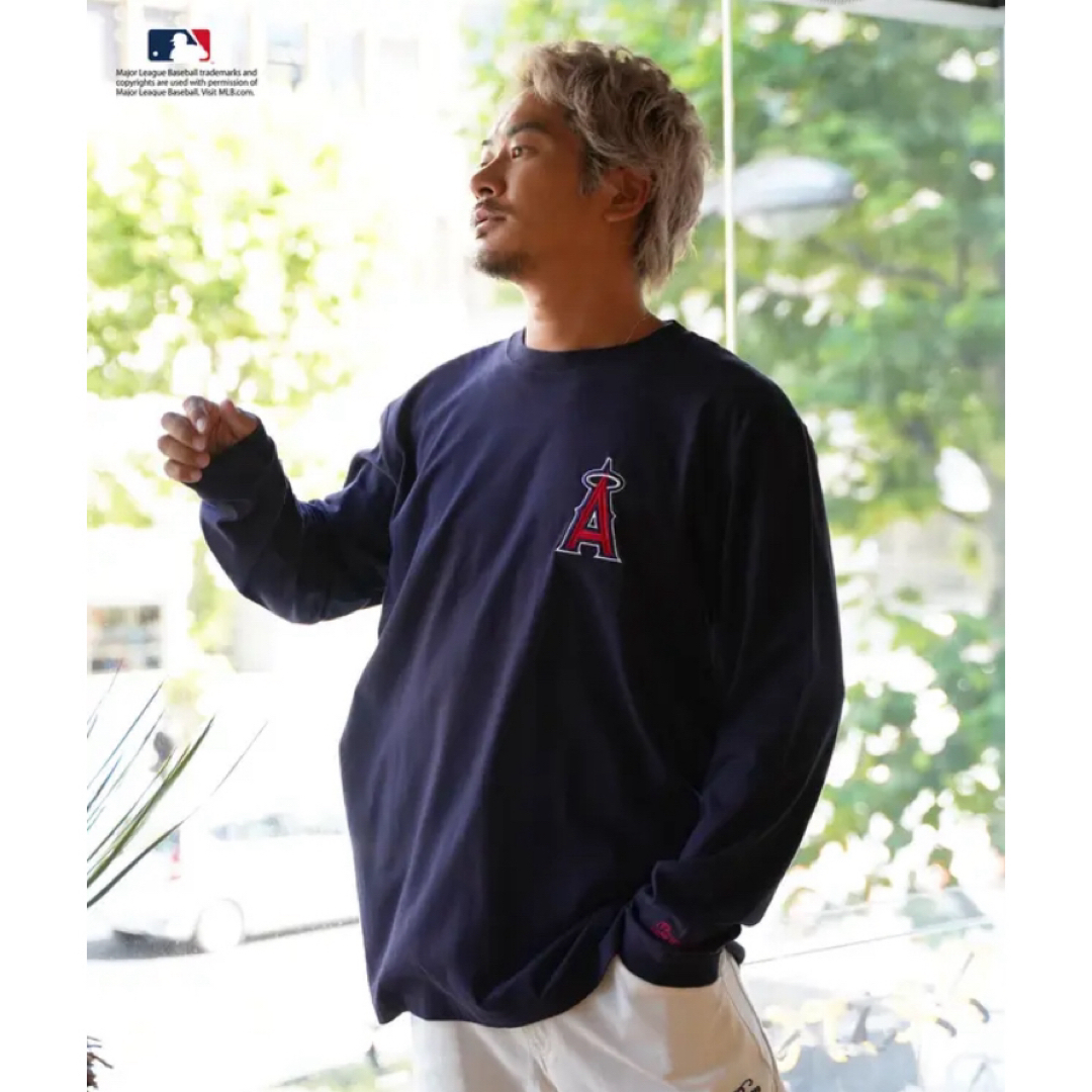 MLB(メジャーリーグベースボール)のRe:room  LOS ANGELES スヌーピー　コラボ　MLB リルーム メンズのトップス(Tシャツ/カットソー(七分/長袖))の商品写真