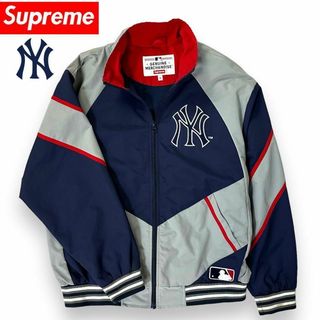 Supreme Curve Track Jacket Navy XXL