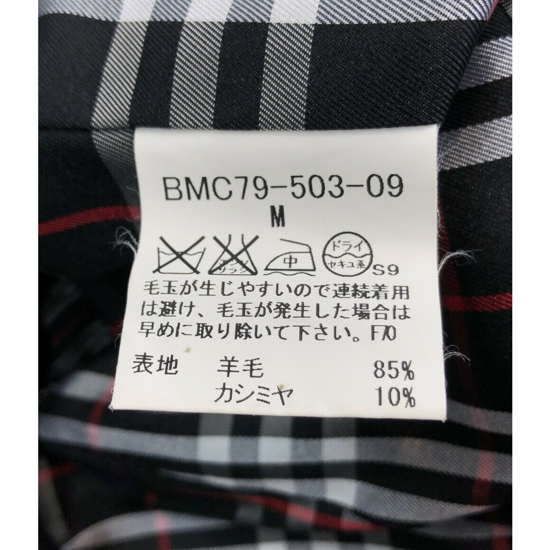 BURBERRY BLACK LABEL(バーバリーブラックレーベル)のバーバリーブラックレーベル チェック柄チェスターコート メンズ M メンズのジャケット/アウター(その他)の商品写真