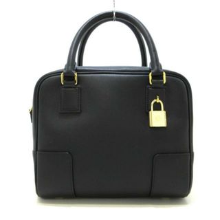 LOEWE ロエベ アマソナ ベージュ ブラウン 茶 ゴールド金具 スウェード レザー ハンドバッグ トートバッグ レディース 403938