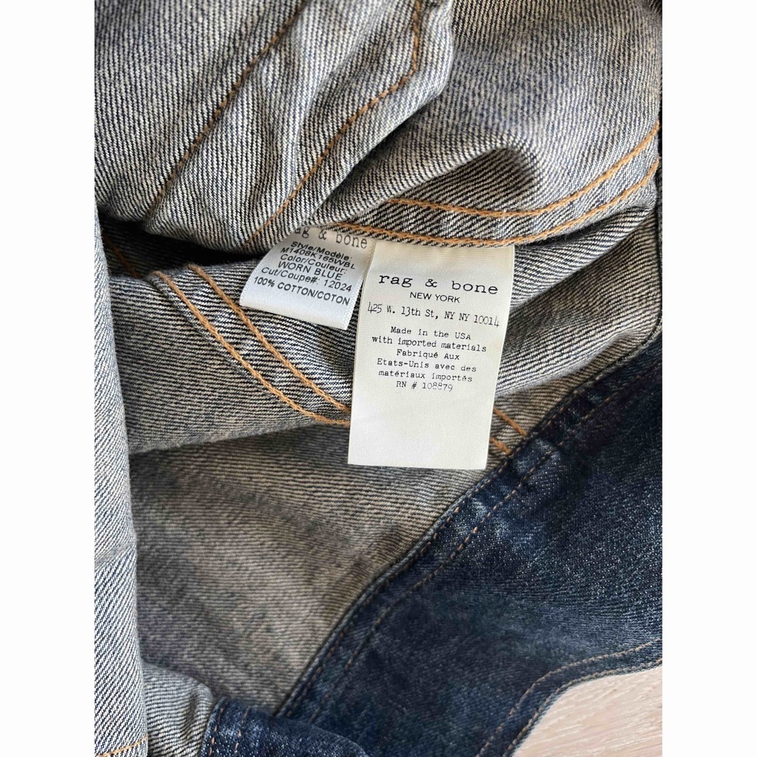 美品 rag&bone ラグアンドボーン デニム ジャケットの通販 by 美品 rag&bone ラグアンドボーン デニム ジャケットの通販 by