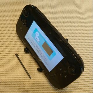 ウィーユー(Wii U)の完動品WiiUゲームパッド本体&タッチペンのみ送料込(タブレット)