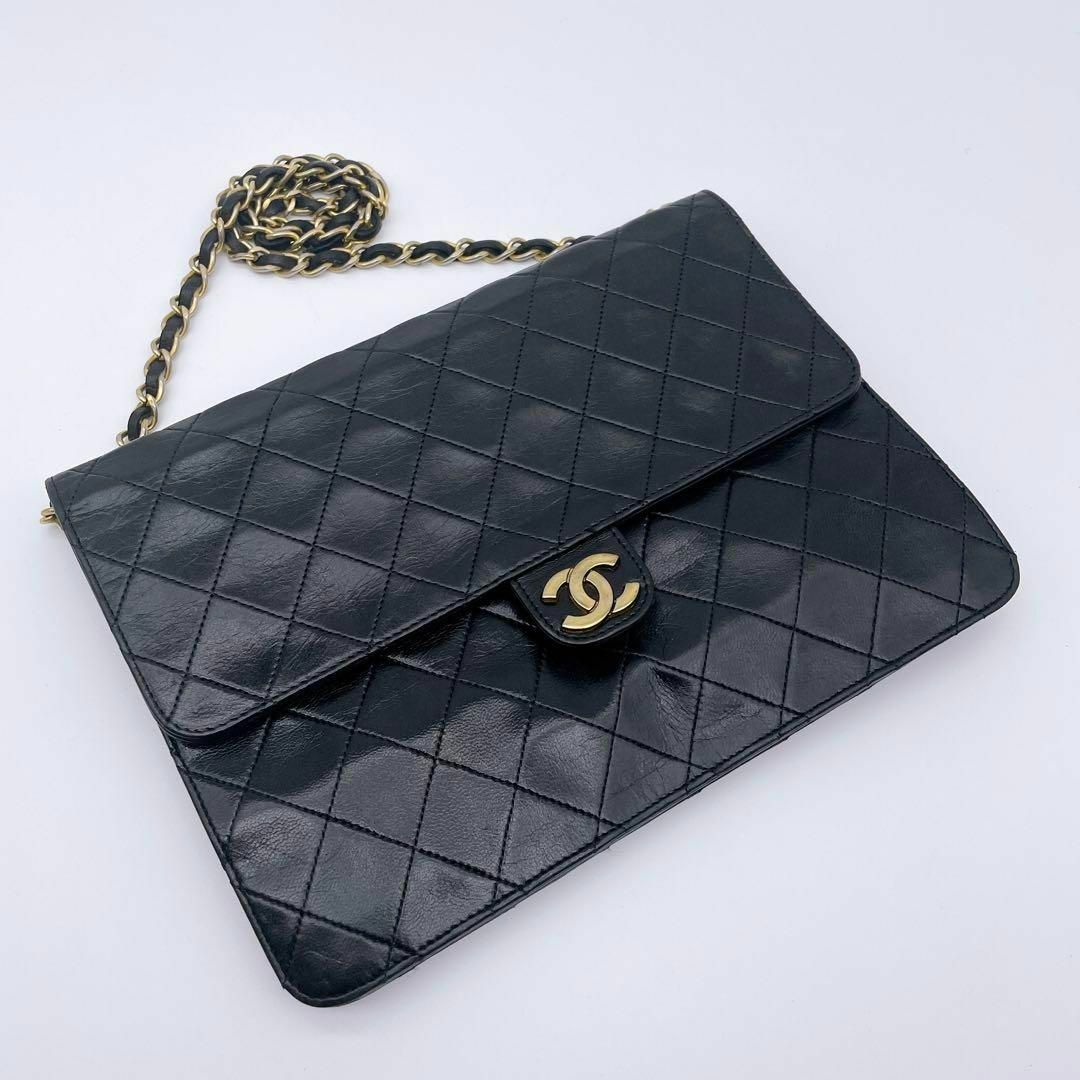 CHANEL(シャネル)の【st-720】シャネル✨マトラッセ✨プッシュロック✨チェーンショルダー✨バッグ レディースのバッグ(ショルダーバッグ)の商品写真