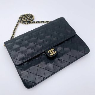 シャネル(CHANEL)の【st-720】シャネル✨マトラッセ✨プッシュロック✨チェーンショルダー✨バッグ(ショルダーバッグ)