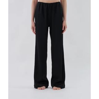 ビューティアンドユースユナイテッドアローズ(BEAUTY&YOUTH UNITED ARROWS)の新品未開封 enof イナフ ace straight pants ブラック L(カジュアルパンツ)