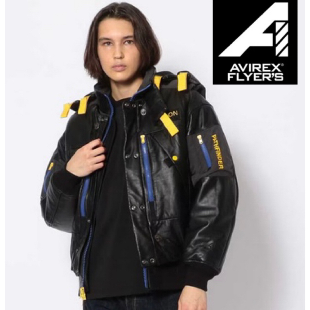 AVIREX(アヴィレックス)の美品　AVIREX AEROGEL DOCKING SYSTEM JACKET メンズのジャケット/アウター(フライトジャケット)の商品写真