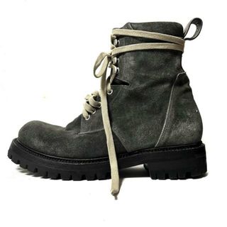 リックオウエンス(Rick Owens)のリックオウエンス ショートブーツ 42 -(ブーツ)