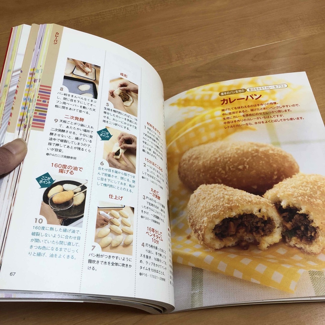 手作りパン　主婦の友　雑誌　パン　パン作り　ジャパンホームベーキングスクール エンタメ/ホビーの本(料理/グルメ)の商品写真