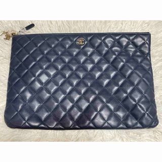 シャネル(CHANEL)の【美品】シャネル マトラッセ クラッチバッグ ラムスキン(クラッチバッグ)