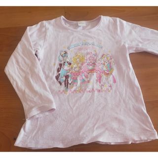 綿素材 プリキュア 長袖Tシャツ 110サイズ(Tシャツ/カットソー)