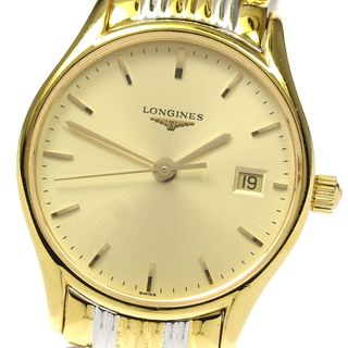 ロンジン(LONGINES)のロンジン LONGINES L4.259.2 リール デイト クォーツ レディース _794068(腕時計)