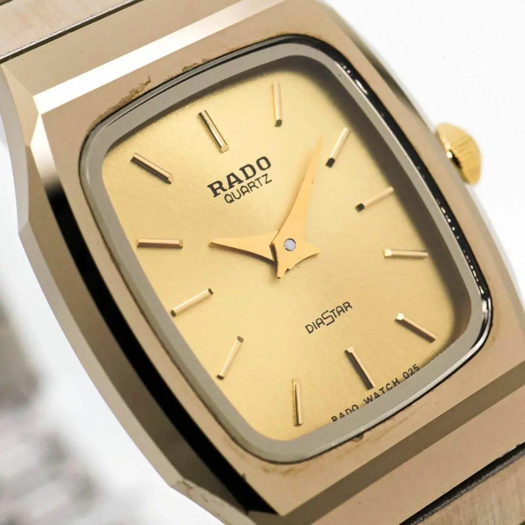 RADO - 《美品》RADO DIASTAR 腕時計 ゴールド ヴィンテージ