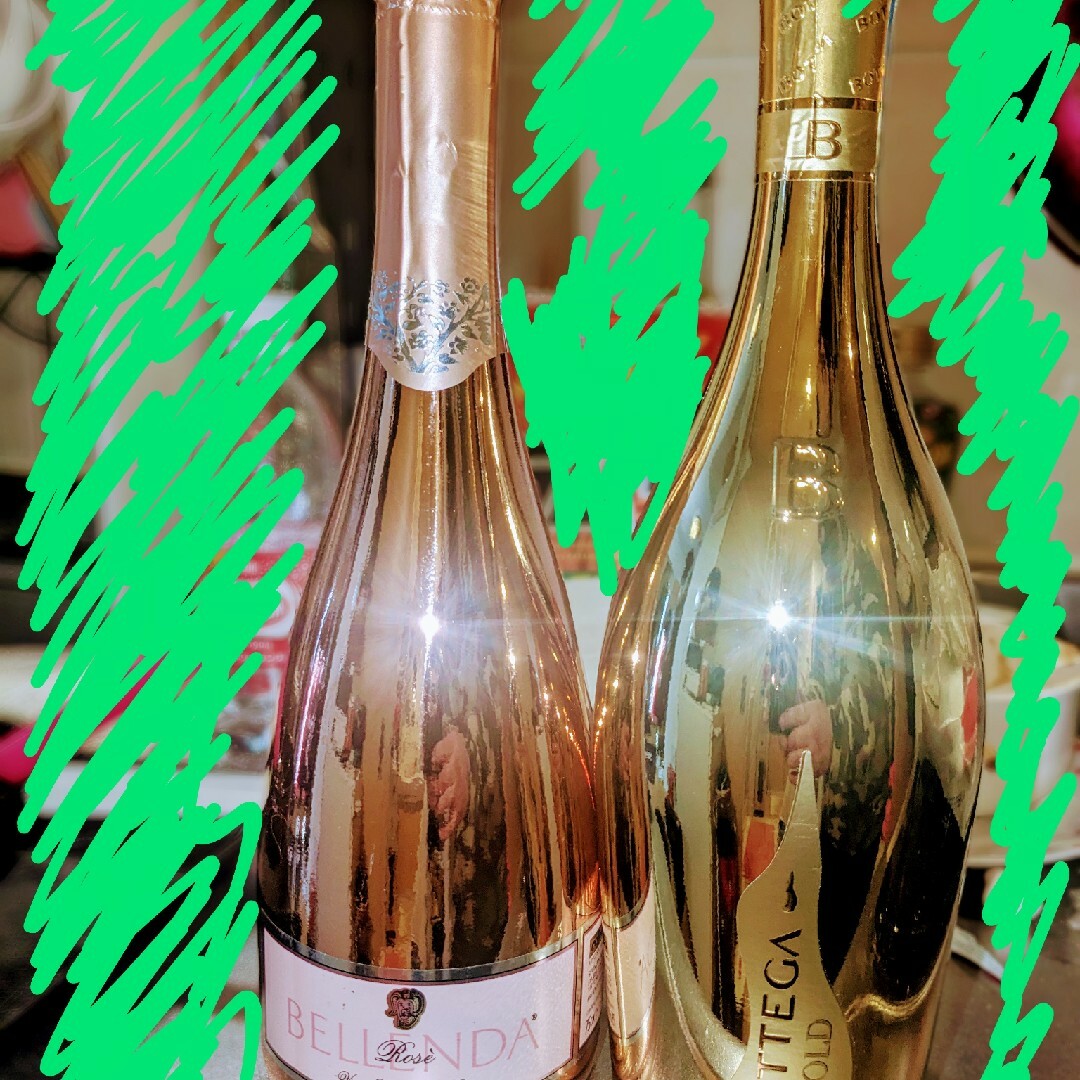 ボッテガ ゴールド(750ml)&BELLENDAロザリカRose750ml 食品/飲料/酒の酒(ワイン)の商品写真