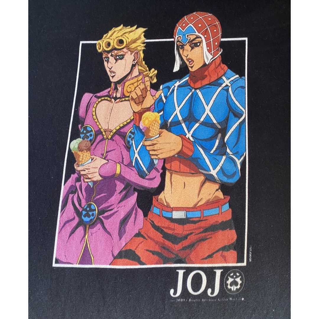 ブラック ✅サイズ【レア】ジョジョの奇妙な冒険JojoアニメTシャツ M