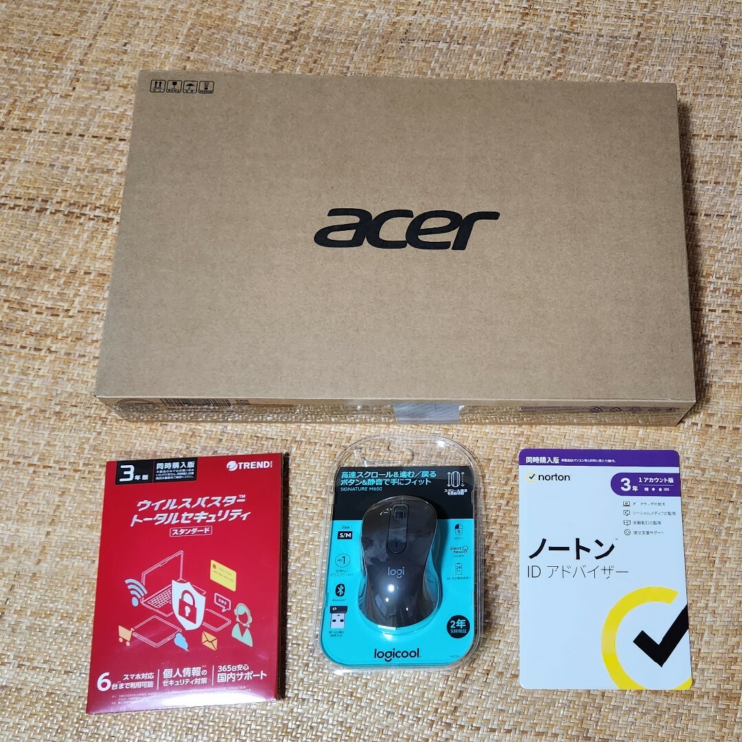 Acer(エイサー)の海外ノートパソコン 14インチ Corei7 オフィスなし の夢 2024 スマホ/家電/カメラのPC/タブレット(ノートPC)の商品写真