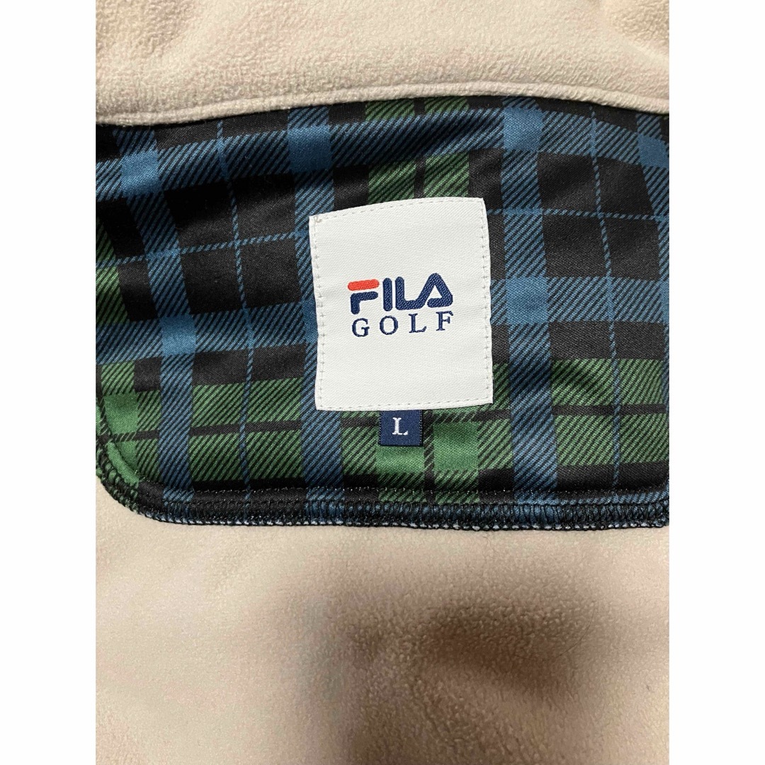 FILA(フィラ)のNO.331  FILAGOLF 防風保温裏フリース ボンディングブルゾン　L レディースのジャケット/アウター(その他)の商品写真