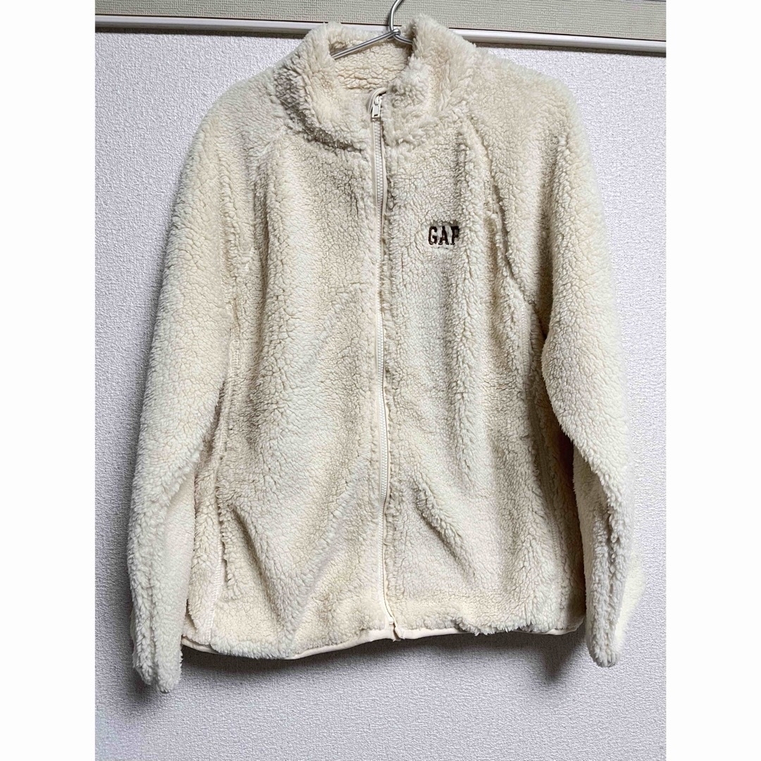 GAP Kids(ギャップキッズ)のGAPキッズフリース　ボアジャケット キッズ/ベビー/マタニティのキッズ服男の子用(90cm~)(ジャケット/上着)の商品写真