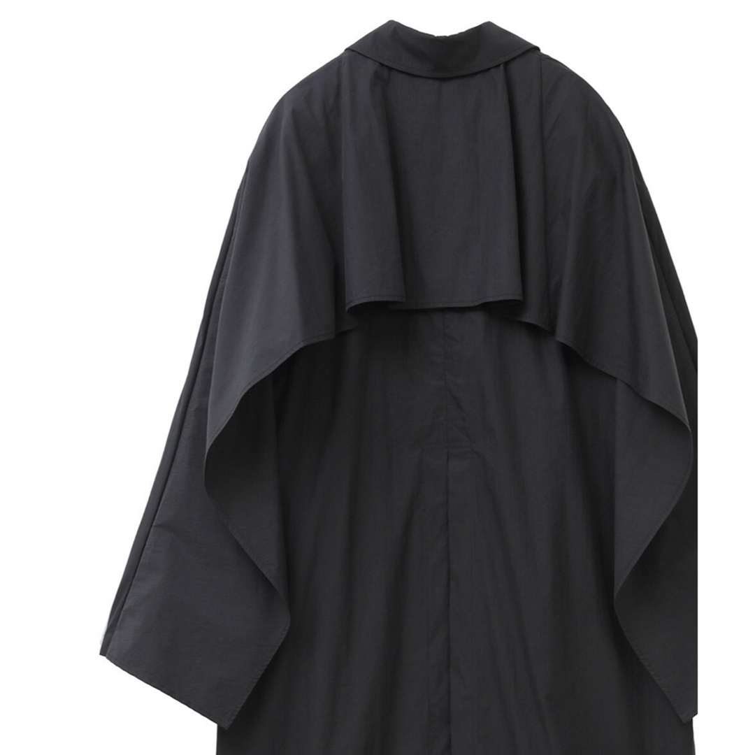 CLANE - CLANE☆BACK FRILL SINGLE COATサイズ1ブラックの通販 CLANE - CLANE☆BACK FRILL SINGLE COATサイズ1ブラックの通販