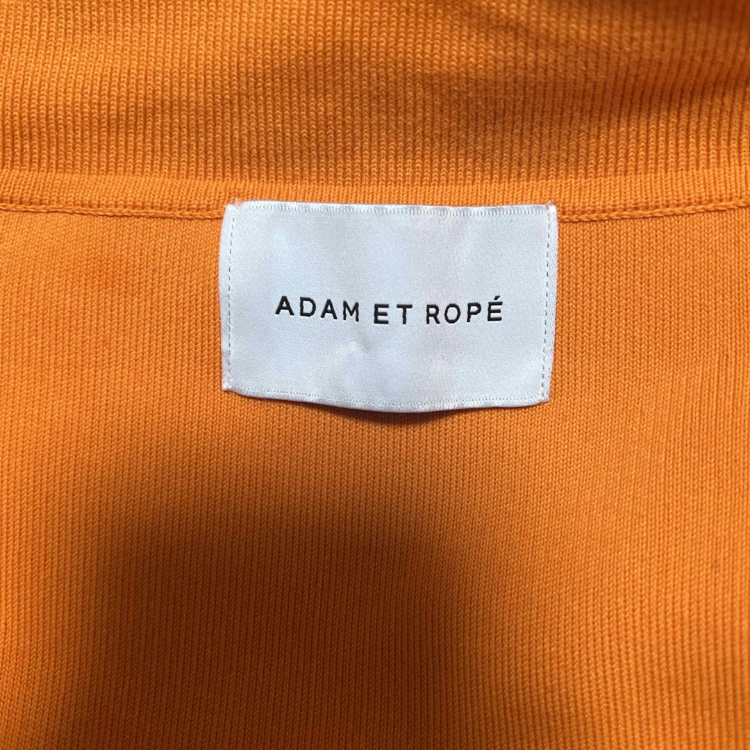 Adam et Rope'(アダムエロぺ)のアダムエロペ  オレンジ カーディガン レディースのトップス(カーディガン)の商品写真