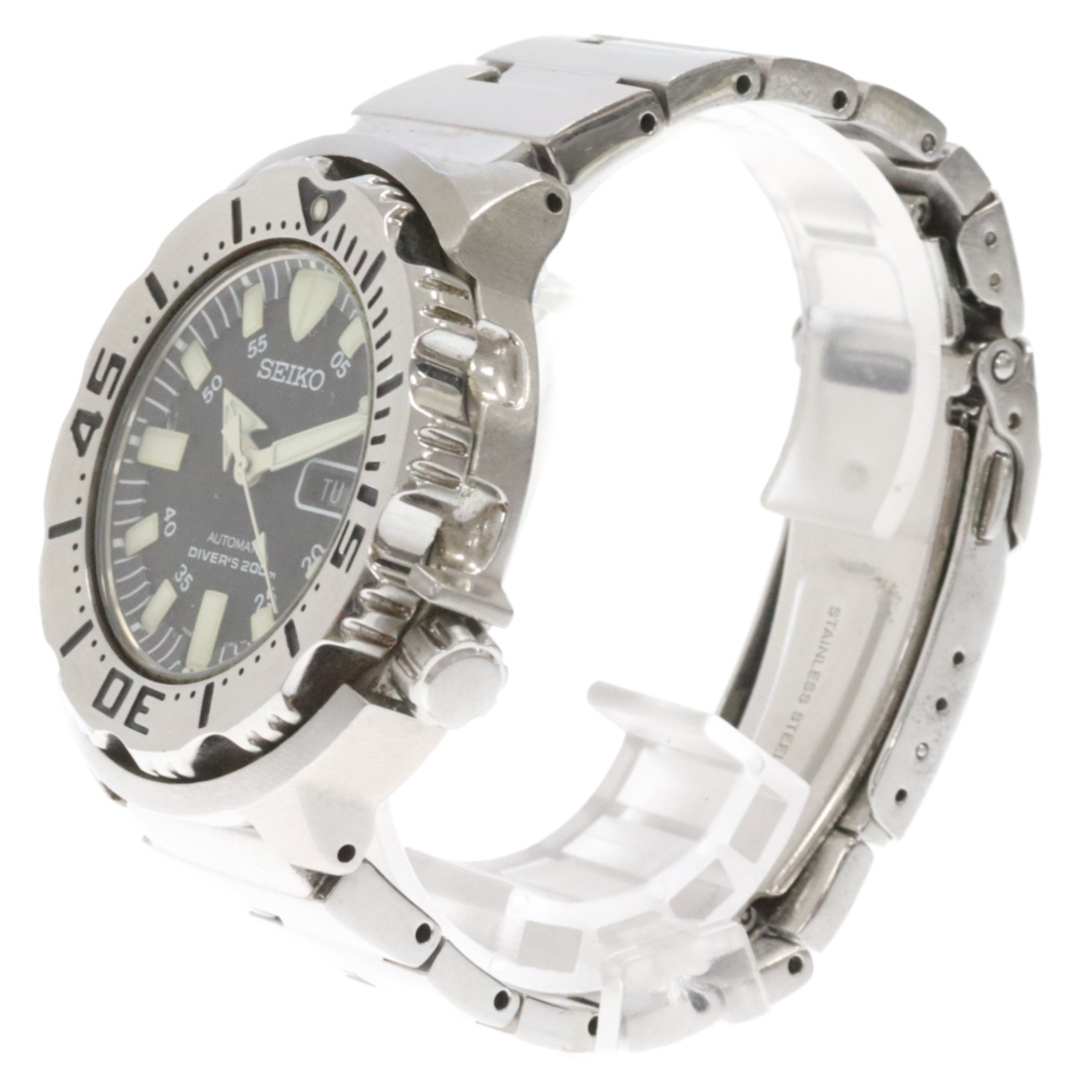 SEIKO(セイコー)のSEIKO セイコー ブラックモンスター ダイバーズ ベルト ステンレス 腕時計 ウォッチ 自動巻き シルバー 7S26-0350 メンズの時計(腕時計(アナログ))の商品写真