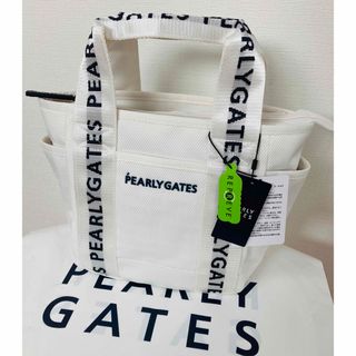 パーリーゲイツ(PEARLY GATES)の新品 パーリーゲイツ  【定番】カートバッグ 白 PEARLY GATES(バッグ)