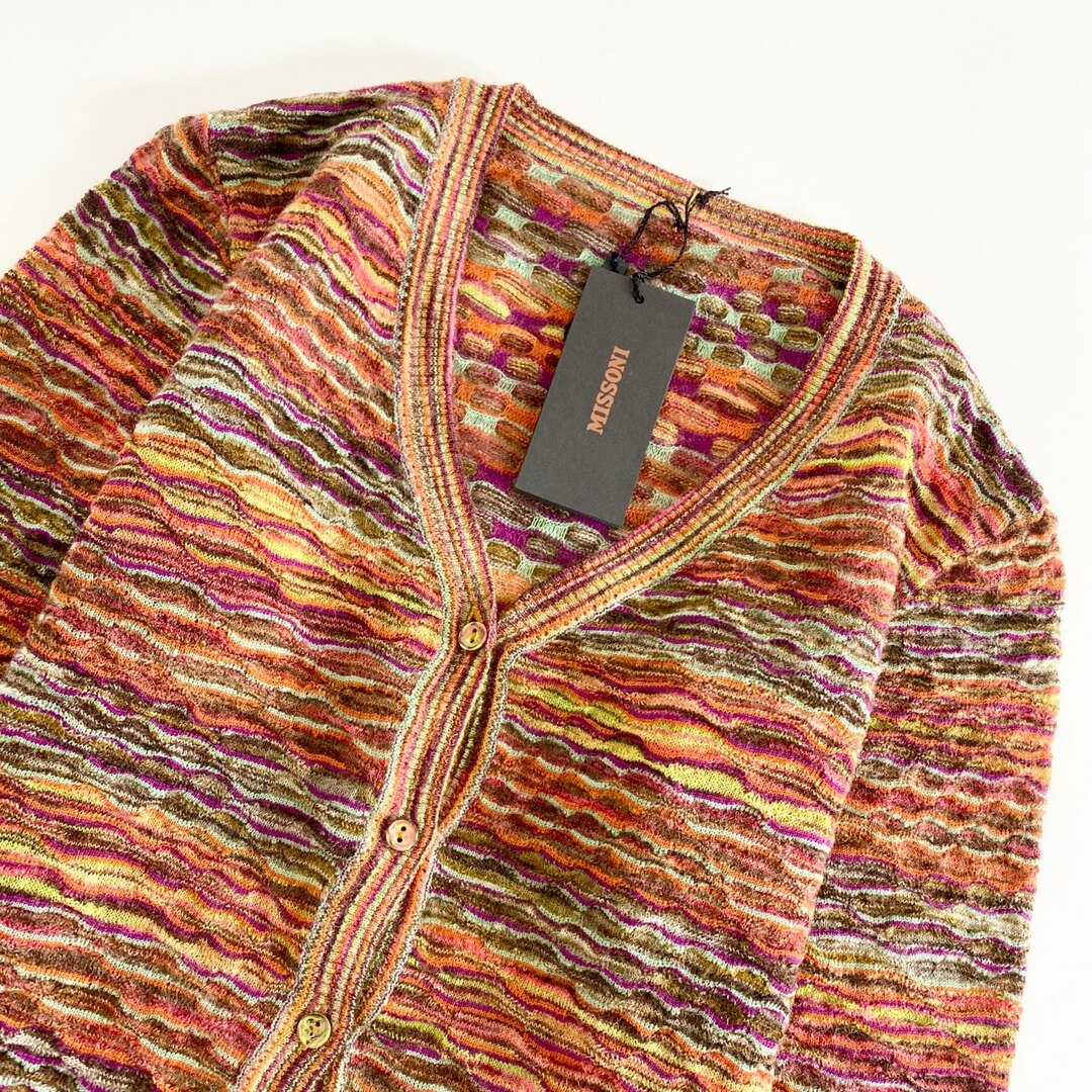 MISSONI - 48A13 《美品》 MISSONI ミッソーニ 3Dニットカーディガン ...