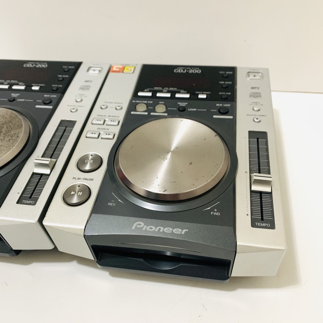 4Hz20kHz出力端子6247 Pioneer CDJ-200 パイオニア　2台セット　送料無料