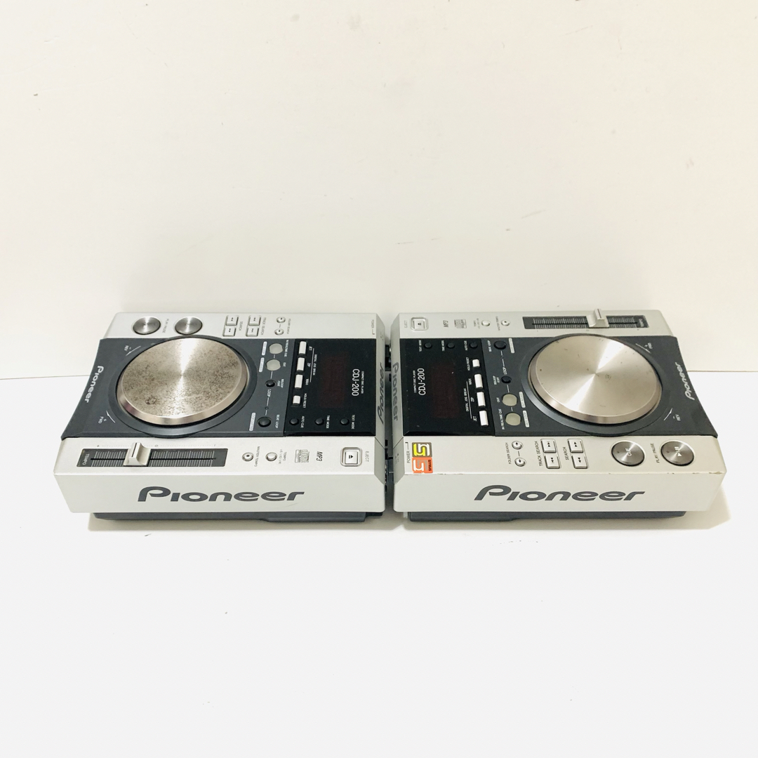 4Hz20kHz出力端子6247 Pioneer CDJ-200 パイオニア　2台セット　送料無料