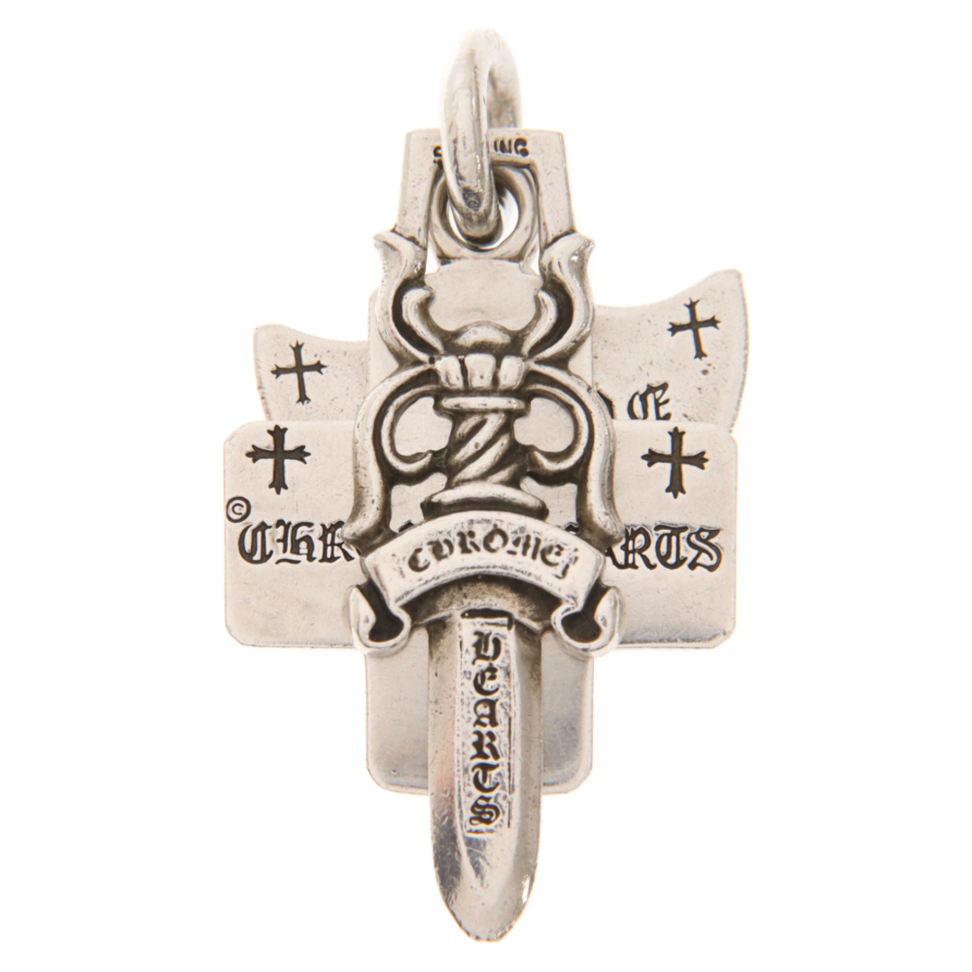 343ミリ横幅CHROME HEARTS クロムハーツ 3TRINKETS 3トリンケッツ ネックレス ペンダント トップ シルバー