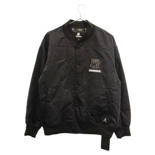 ネイバーフッド(NEIGHBORHOOD)のNEIGHBORHOOD ネイバーフッド 21SS×UNDEFEATED アンディフィーテッド バックロゴ コーチジャケット ブラック 211TSUFN-JKM01S(フライトジャケット)