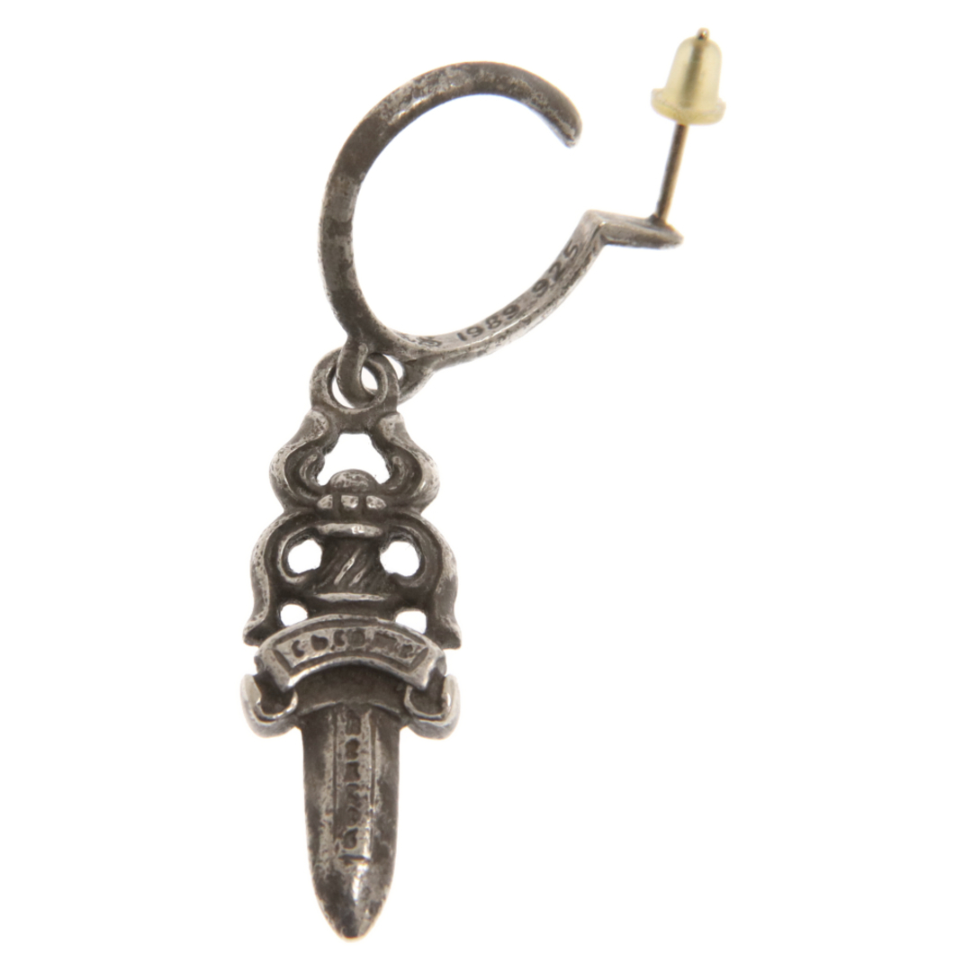 Chrome Hearts(クロムハーツ)のCHROME HEARTS クロムハーツ No5 DAGGER/#5 ダガーフープピアス シルバー ※キャッチ社外品 メンズのアクセサリー(ピアス(片耳用))の商品写真